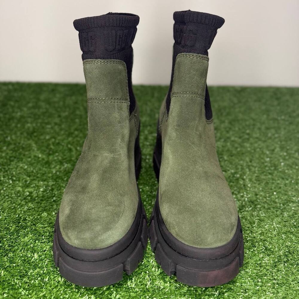 UGG Brooklyn Chelsea Forest Night Suede Waterproof Boots US 7 NWOB - Picture 3 of 6